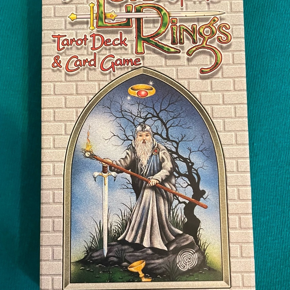 The Lord of the Rings Tarot Deck & Card Game by Terry Donaldson 1997 (Rare)